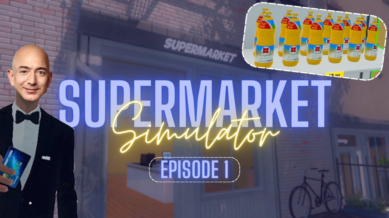 supermarket simulator greatest worker ever!