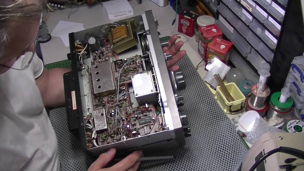 Yaesu FRG-7700 HF receiver troubleshooting Part 2