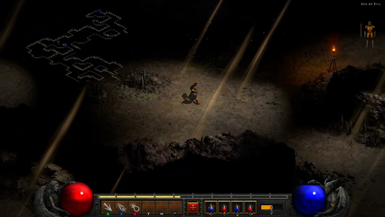 Diablo 2 Resurrected: Legacy VS Modern Graphics Comparison RTX 3070 Ultra Settings