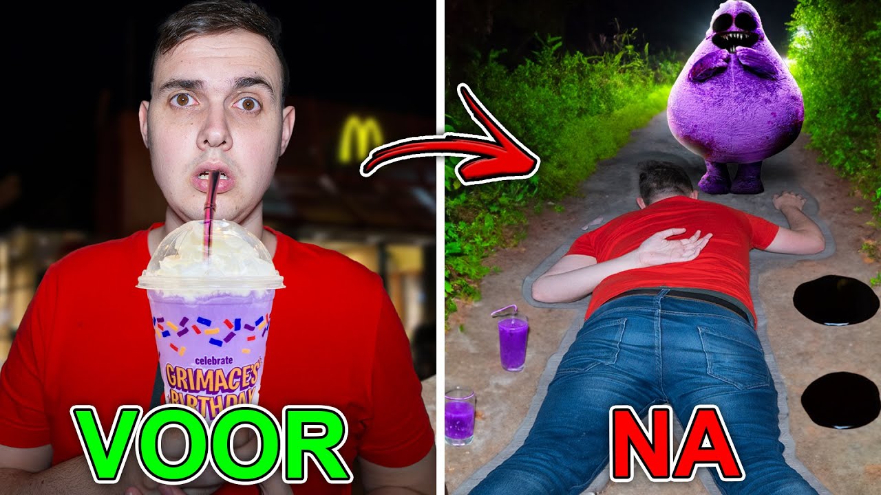 Ik Dronk De GRIMACE SHAKE..! *Dit Was DOM!*