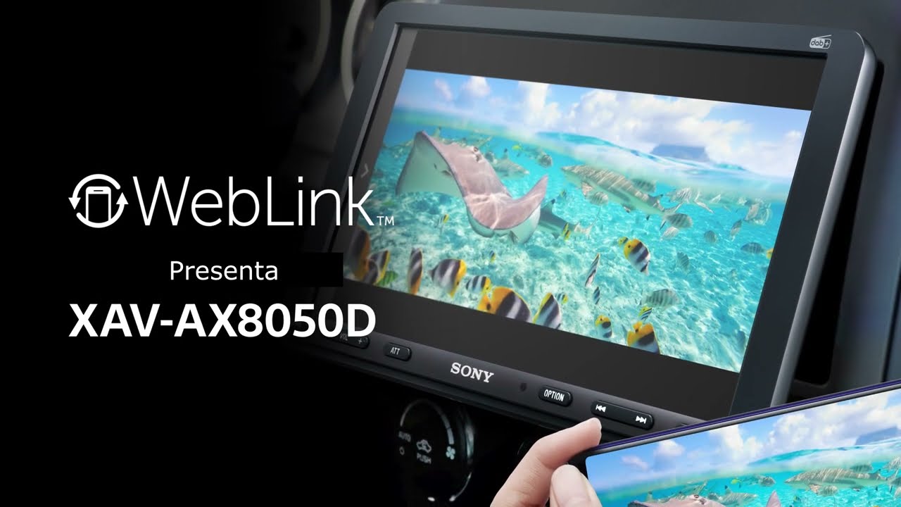 Autoradio SONY XAV-AX8050D  -  Web Link