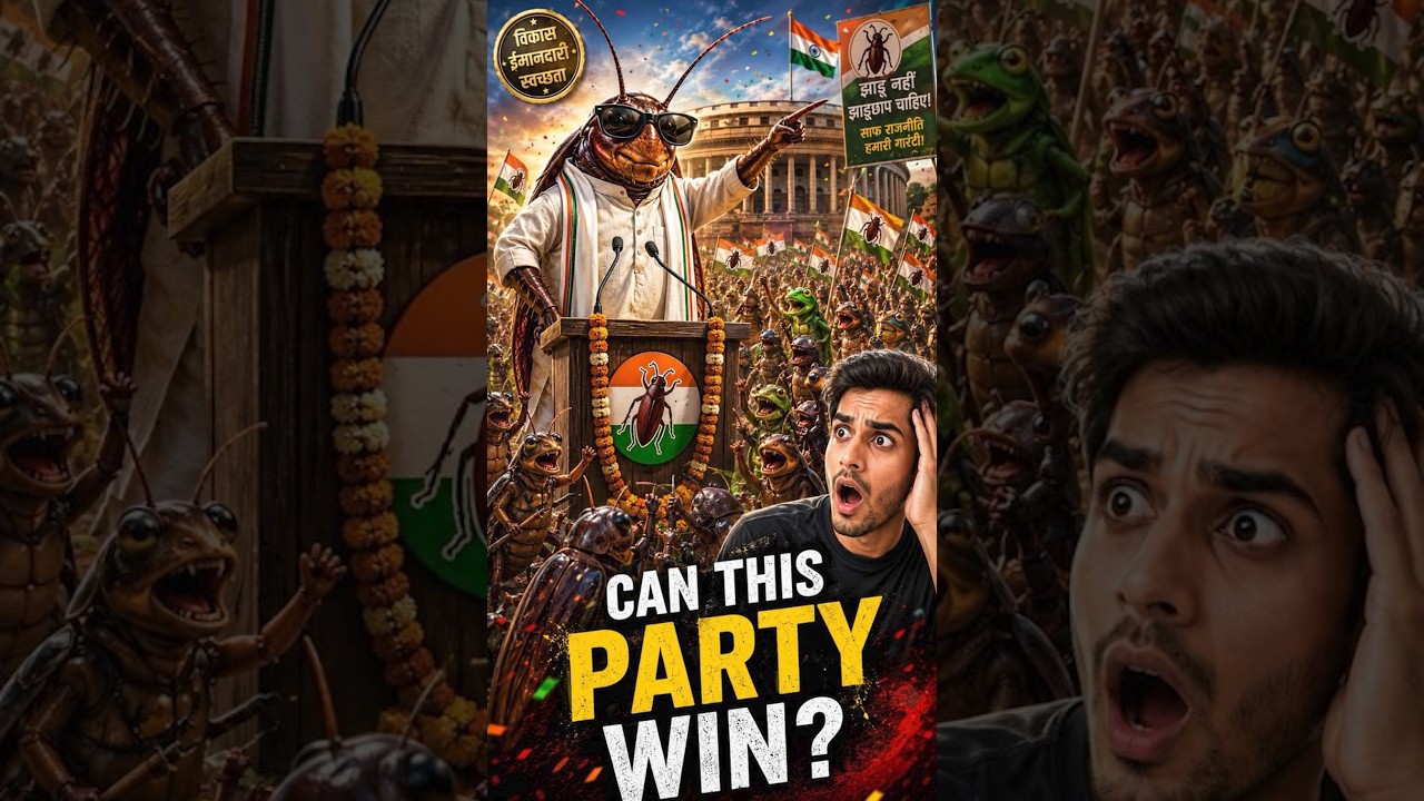 Cockroach Janata Party to Contest Elections in India? The Viral Movement Explained
