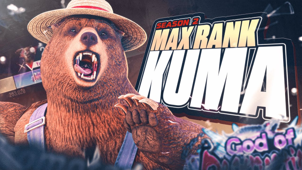SEASON 2 KUMA RANK CONTINUES (Tekken God Supreme - God of Destruction)