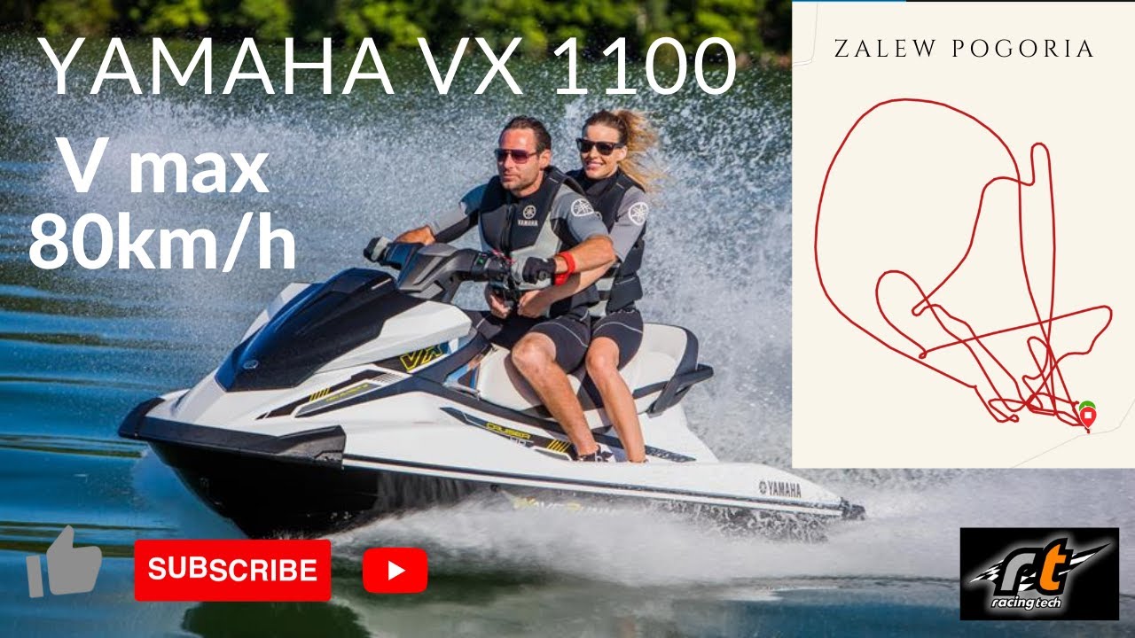 Skuter wodny Yamaha VX1100 ,upalamy na zalewie Pogoria.Jakie to jest zajebiste😀👌
