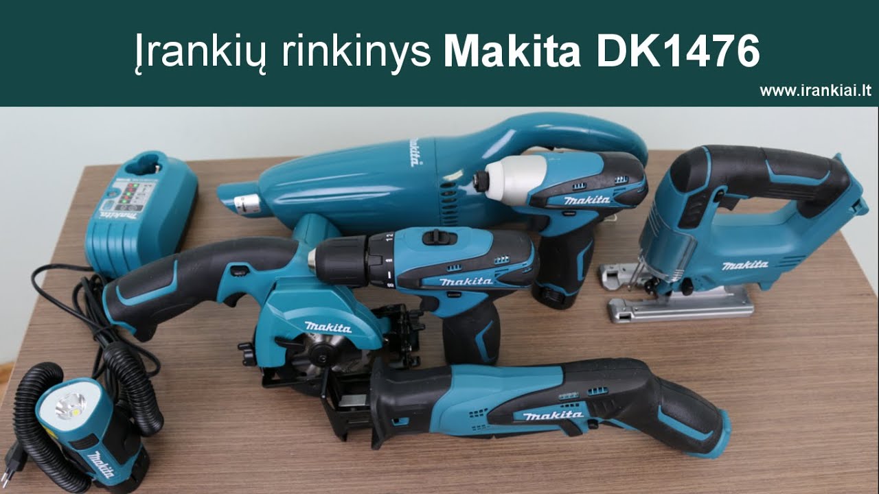 Įrankių rinkinys Makita DK1476