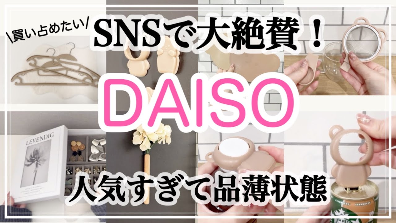 【100均】ダイソーの新作が多機能すぎる！全部これで揃えたい/新商品/整理収納/キッチン雑貨/インテリア/DAISO購入品紹介