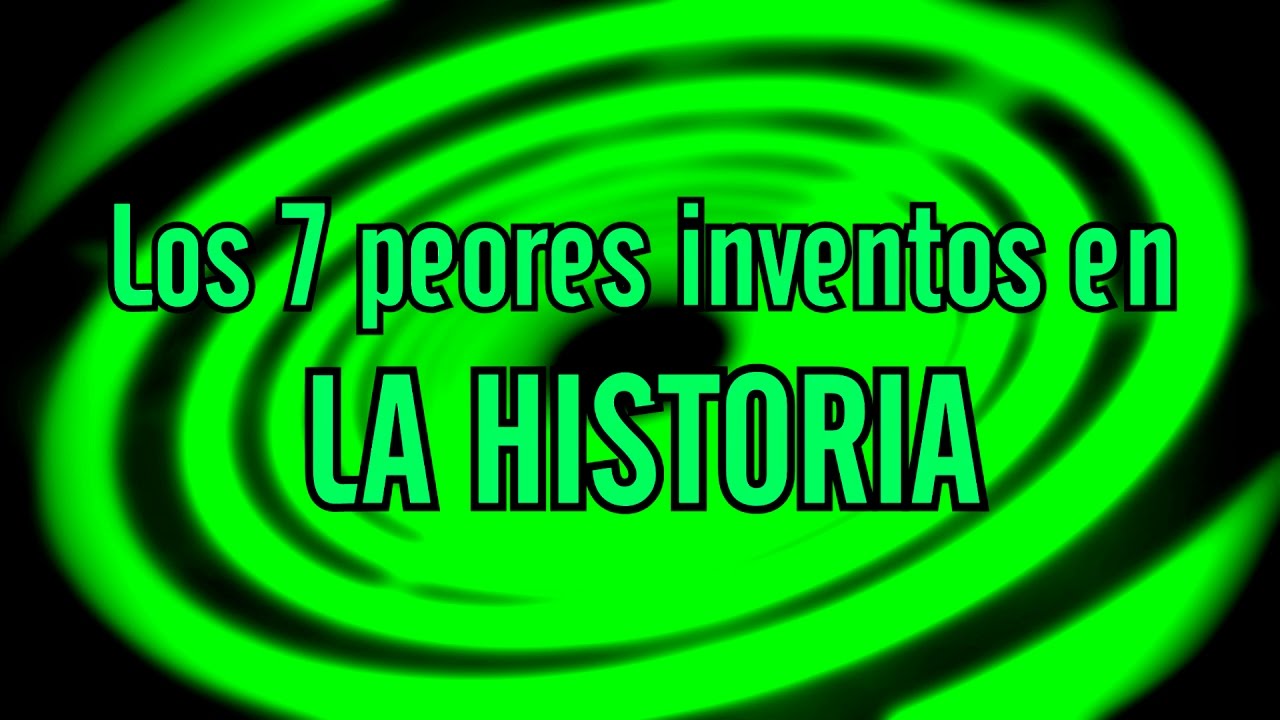 Los 7 peores inventos en la historia