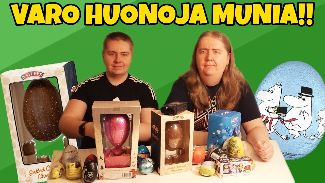 Testissä PÄÄSIÄISMUNAT 2021! KALLIITA PETTYMYKSIÄ?!