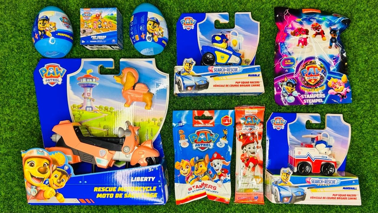 SURPRISE 🎁 NEW Paw Patrol Liberty Rescue Toys Unboxing | Kinder Surprise | ASMR