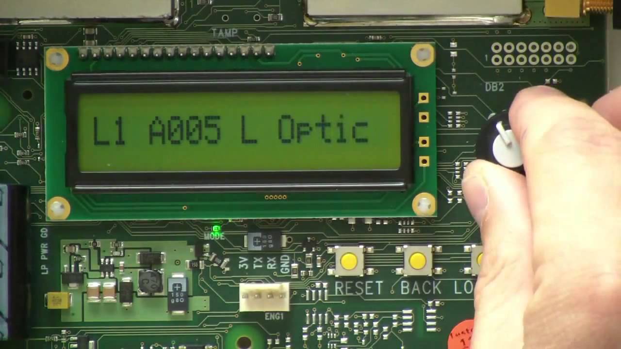FireCell  Checking Device Signal Levels