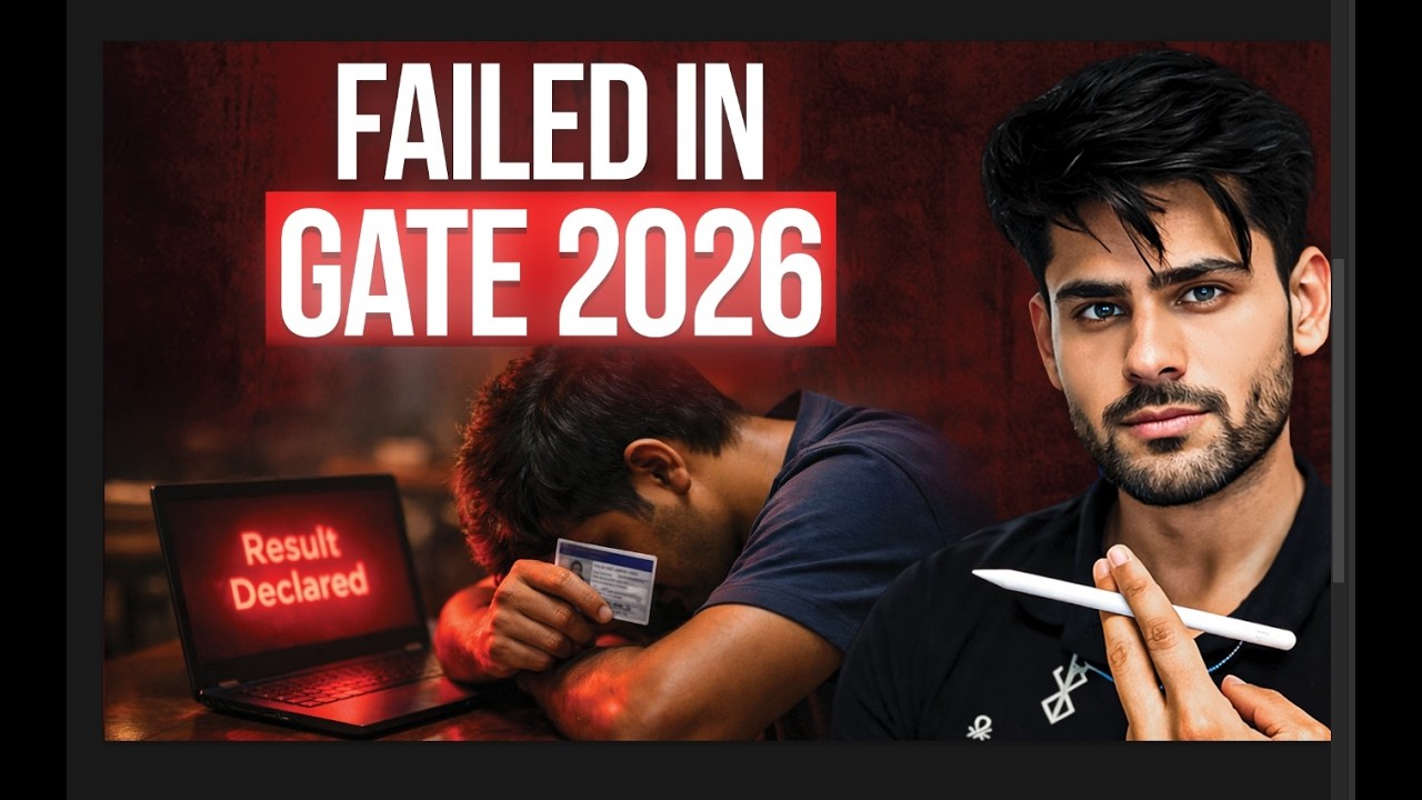 Failed In GATE 2026 Result ? Watch This