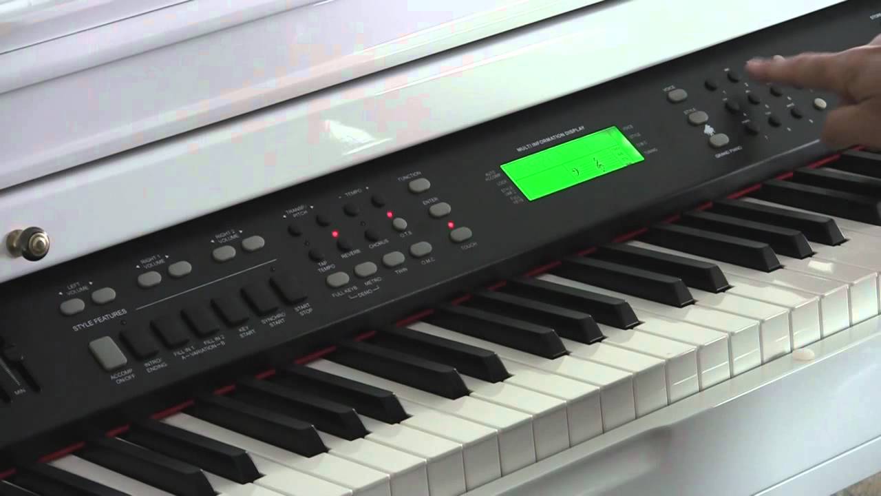 Samick Digital SG450 OTS, STS, and Sound Selection