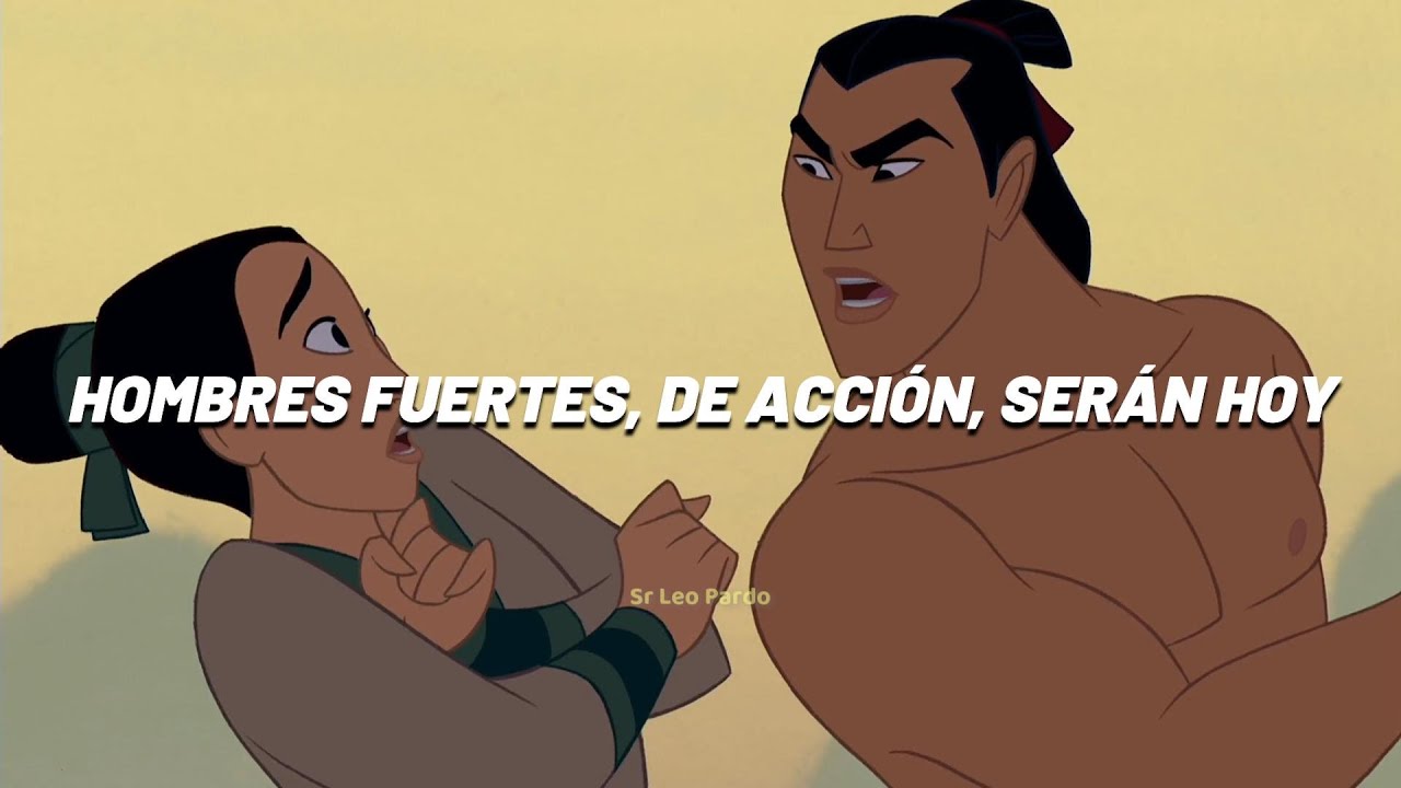 Mulán - Hombres De Acción (By: Cristian Castro) (Latino) (Letra)