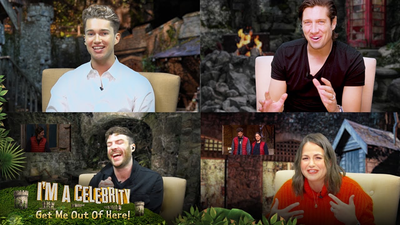 AJ, Jordan, Vernon & Giovanna Revisit Their Time On I'm A Celebrity... Get Me Out Of Here!