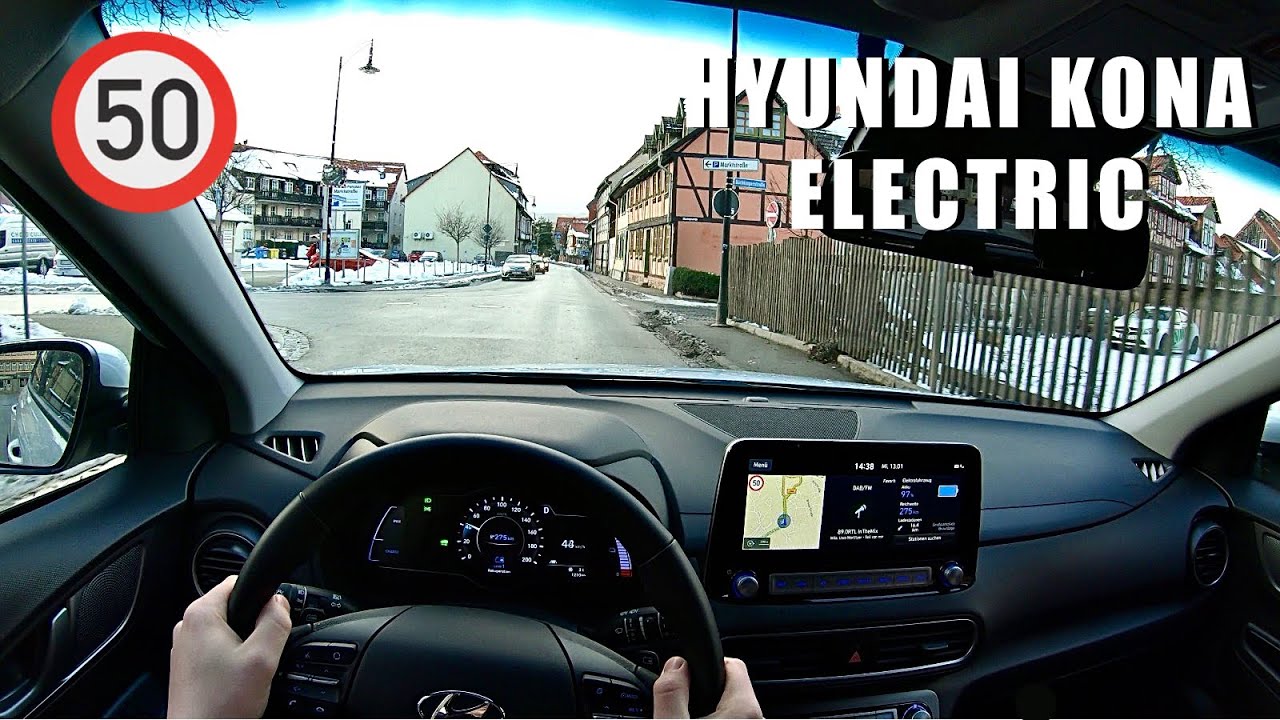 2020 Hyundai Kona electric | 100kW / 136PS | POV City Drive