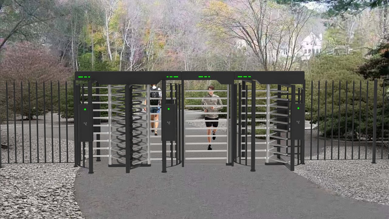 PT series full height turnstile,  sturdy body, easy to install large identification equipment