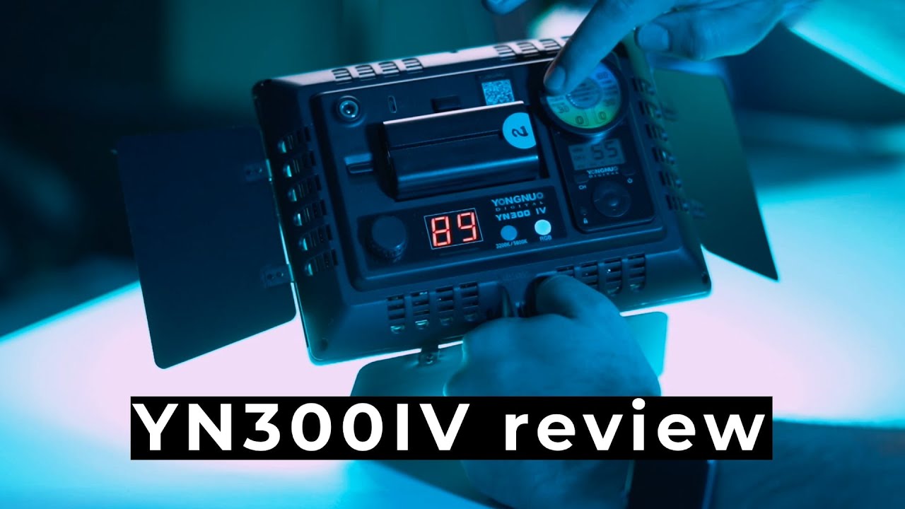 YN300 IV - O melhor painel de led RGB