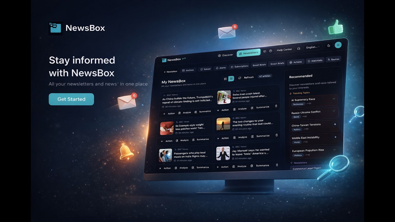 NewsBox AI V 1.3 2026 Tour
