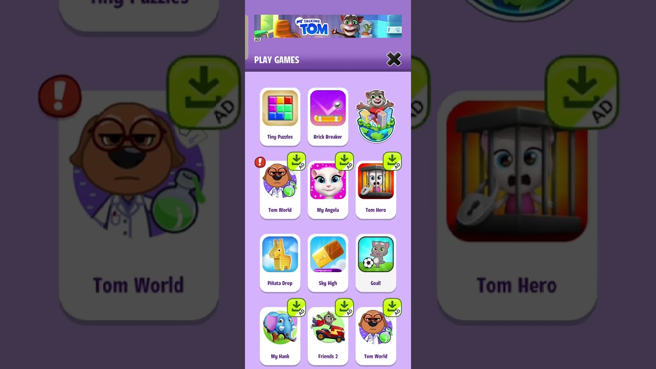 Talking tom woke up chaos 
