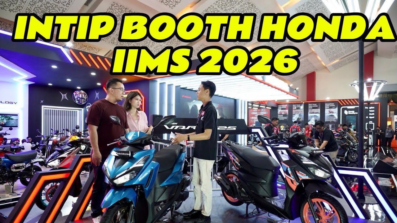 VERY COMPLETE 🔥 TAKE A PEEK AT HONDA'S BOOTH AT IIMS 2026