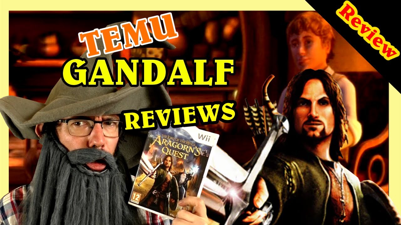Temu Gandalf reviews Aragorn's Quest on the Nintendo Wii