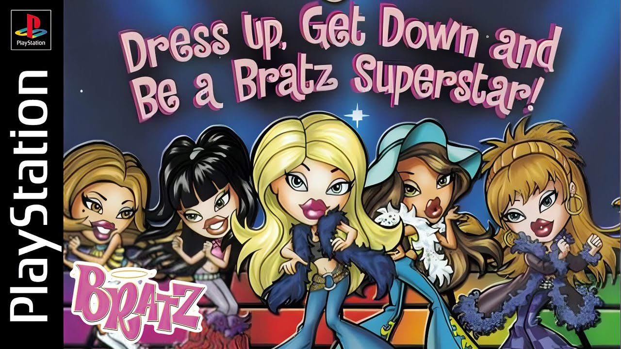 Bratz Dress Up Get Down and Be a Bratz Superstar! Full Game | Longplay Ps1