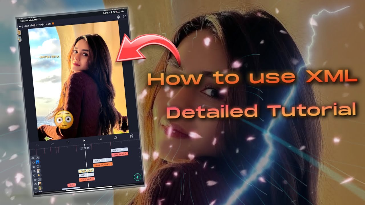 How to use XML in Alight motion ❤️‍🔥❤️ | Alight motion tutorial | XML tutorial by @jatin_efx 🗿❤️