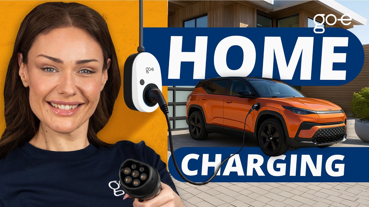 EV Home Charging: How To Charge an Electric Car at Home? 😏 #goe #evcharging