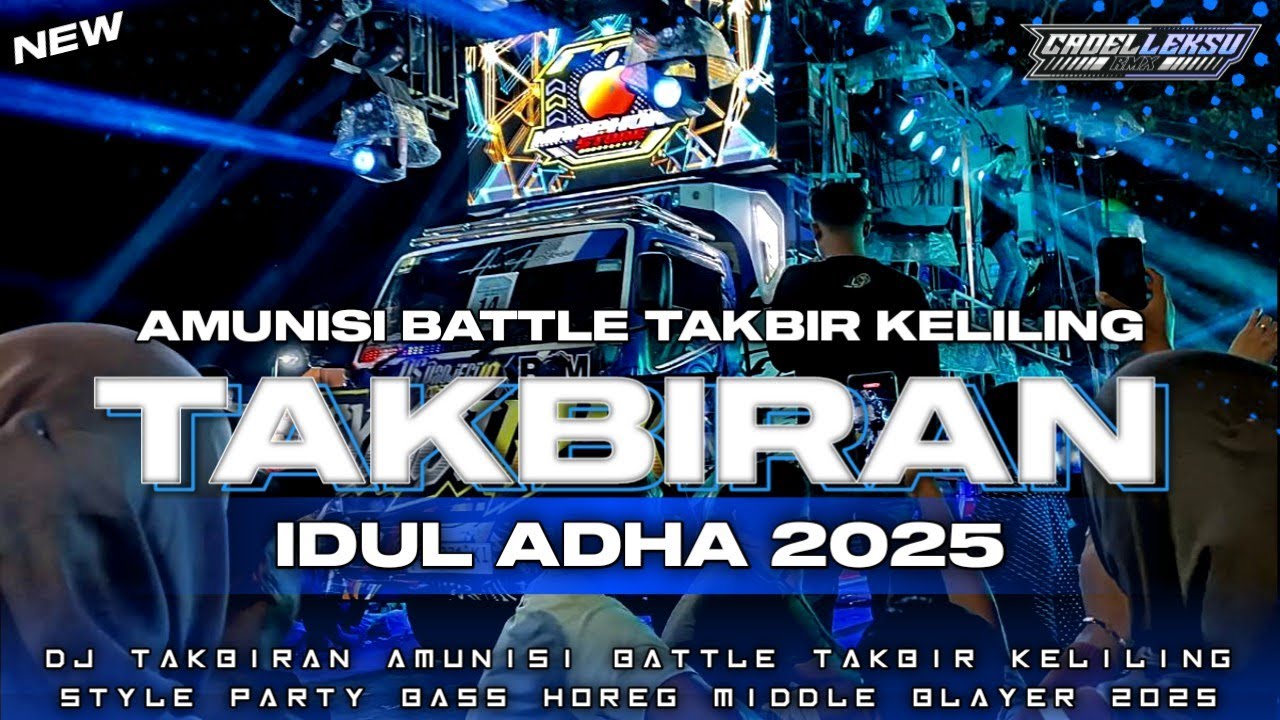 DJ TAKBIRAN 2025 STYLE FULL BASS HOREG ‼️AMUNISI BATLE TAKBIR KELILING 2025