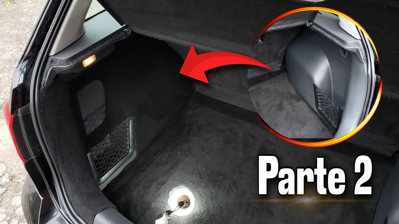 Colocando FORRO DE CARPETE no porta mala (Parte 2) #stagecar