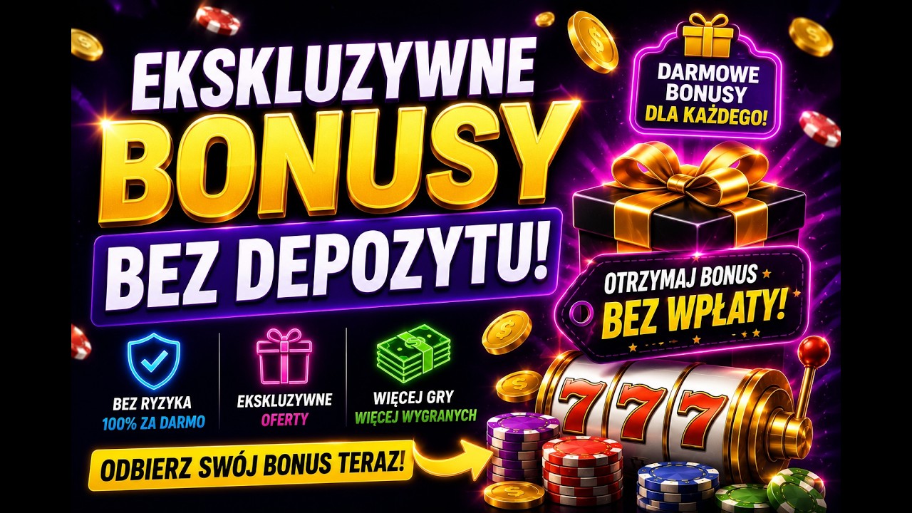 Ekskluzywne Bonusy Bez Depozytu &ndash; Jak Odebrać Najlepsze Oferty? 🎁 Aktualna Instrukcja 2026