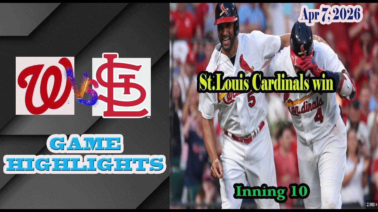Washington Nationals vs St.Louis Cardinals inning 10 Game Highlights 7/4/2026-MLB Season 2026