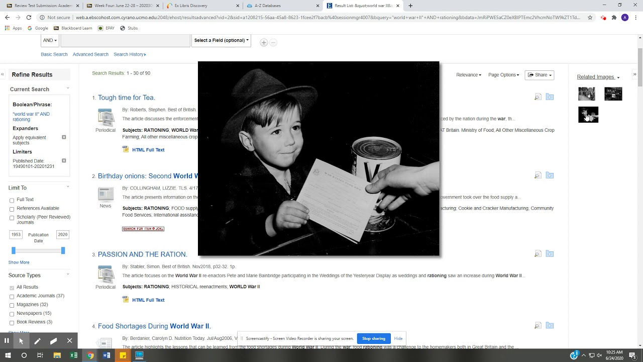 How to use EBSCOhost & Academic search complete for lesson plans!