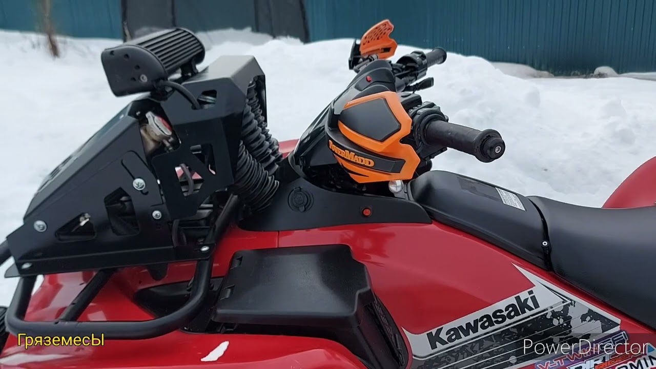 Смотрим что получилось-Kawasaki Brute Forse750 🔥👍