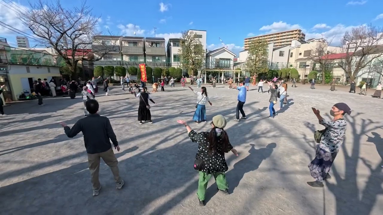 「３６５日の紙飛行機」（AKB48）　荒川盆踊り会12　2026年2月22日　真土公園盆踊り　東京都荒川区