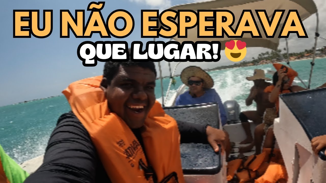 ANDEI DE LANCHA EM MARAGOGI E FOI SURPREENDENTE!