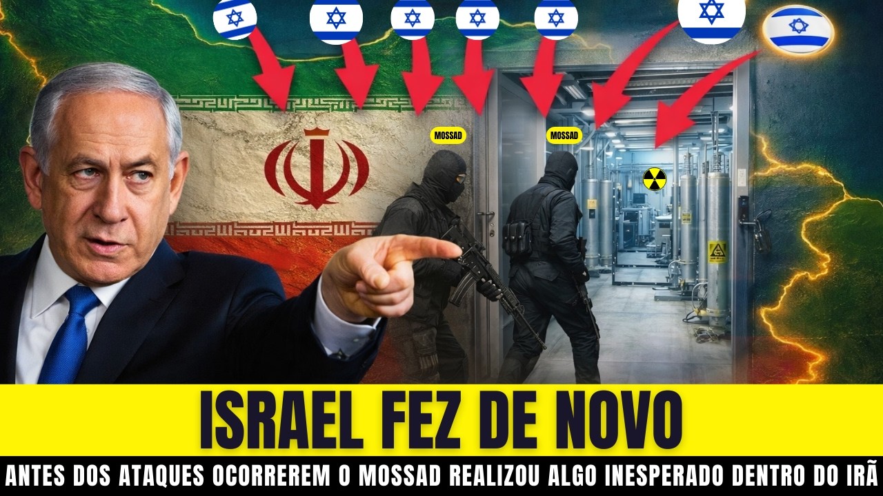INACREDITÁVEL: Israel Enganou o Irã e Fez Algo Surpreendente