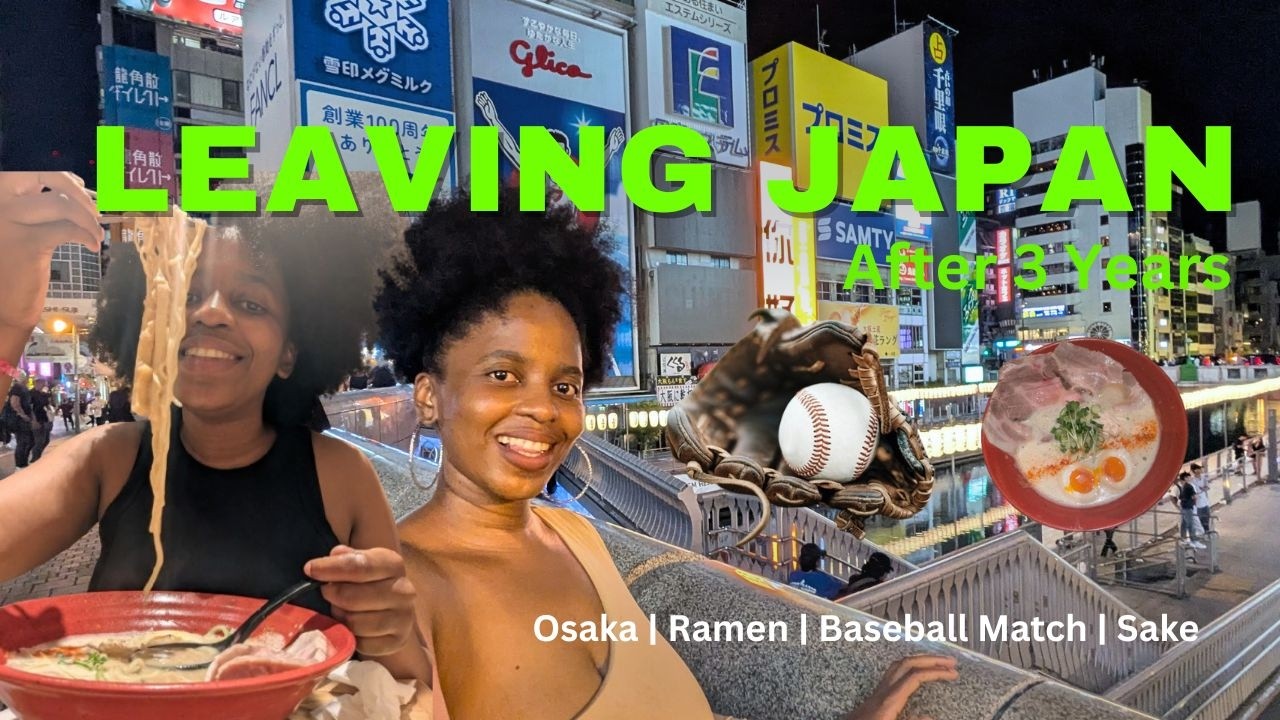 3 Years in Japan | Goodbye Japan | Osaka Vlog