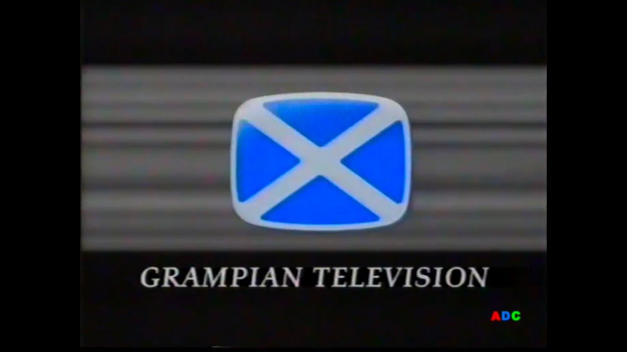 Grampian TV adverts & link announcer Robin Galloway into News at 10 (part) 4th June 1990
