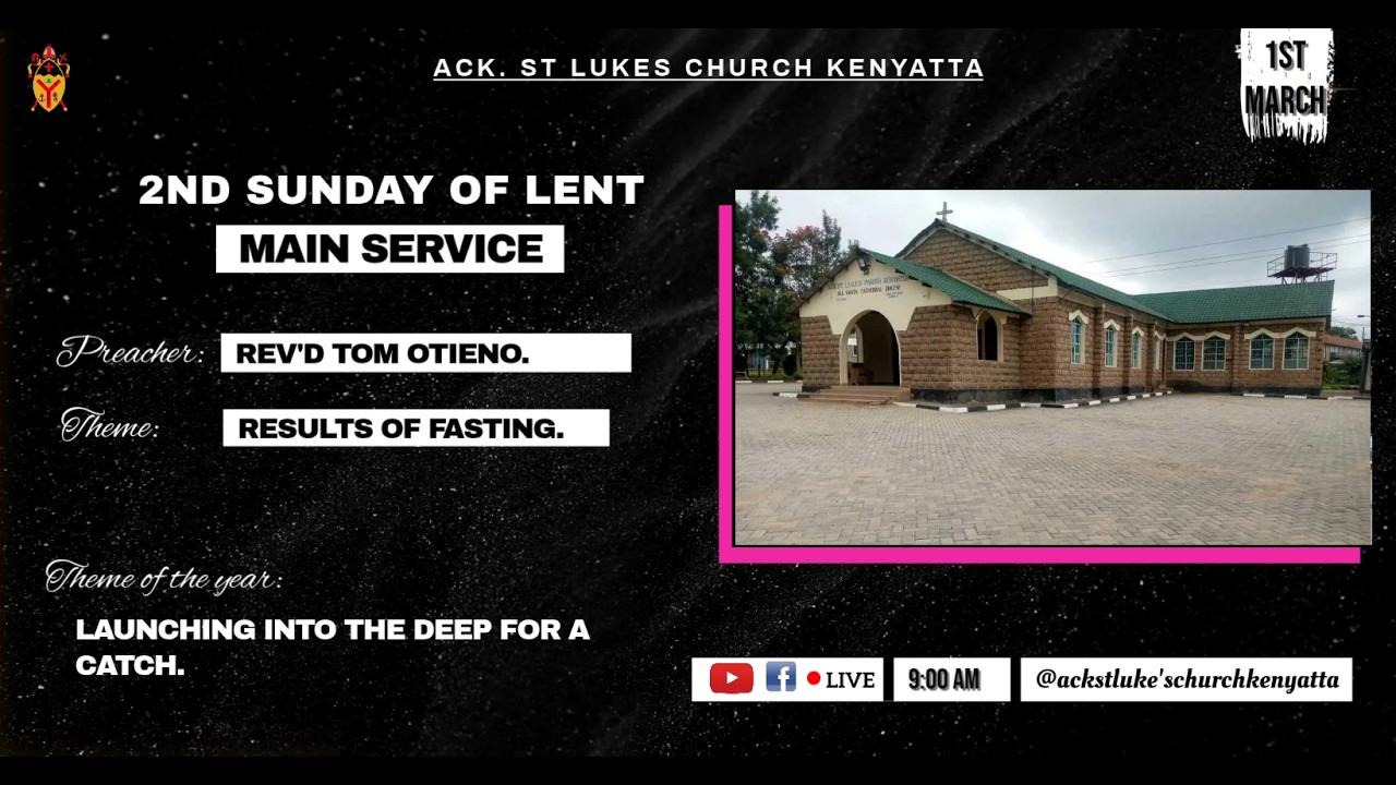 2nd Sunday of Lent | Main Service | 9:00 am.