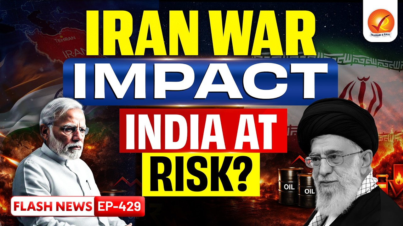 Iran War Impact on India | Oil Crisis, Inflation & Economy Explained | UPSC 2026 | Vajiram and Ravi
