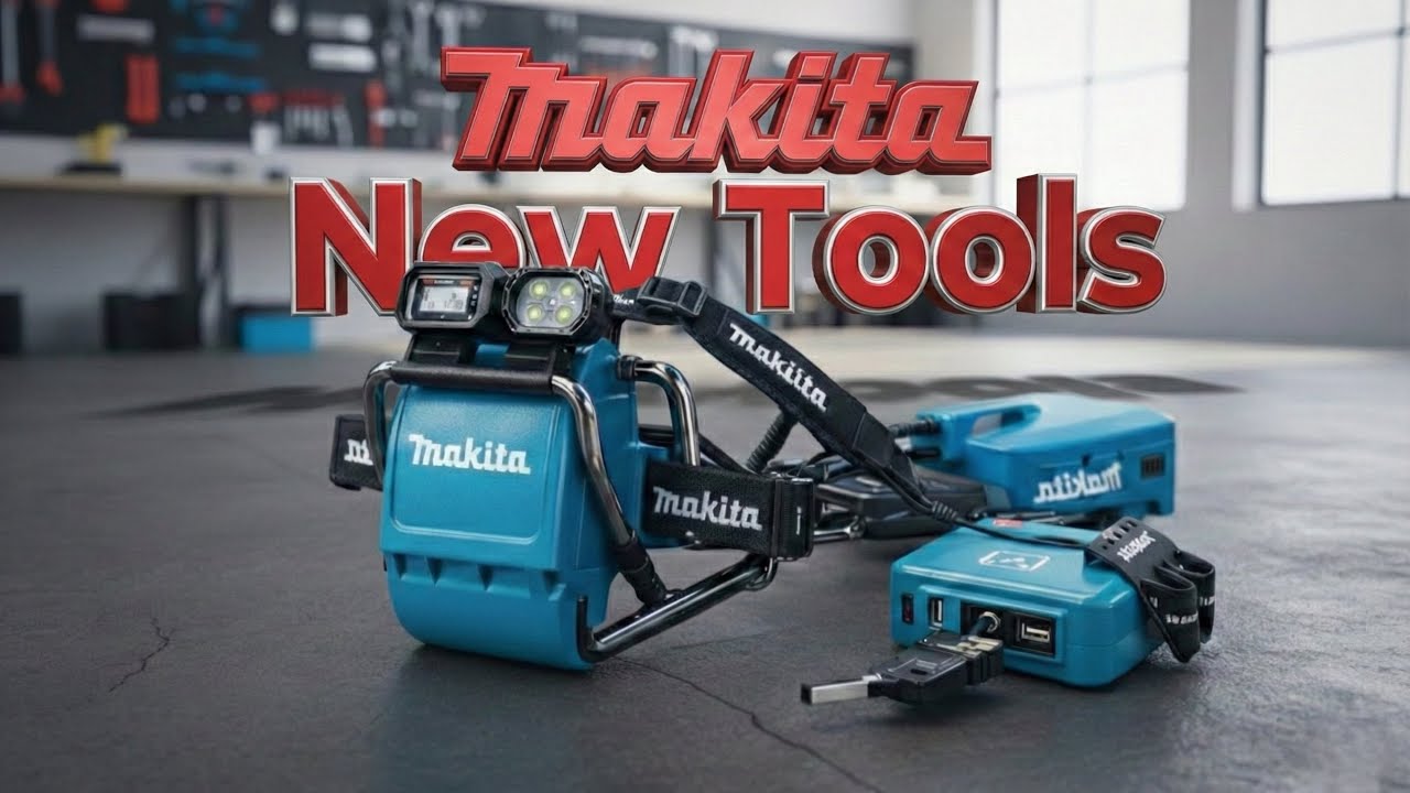 25 Brand-New Makita Tools You’ve Never Seen Before!
