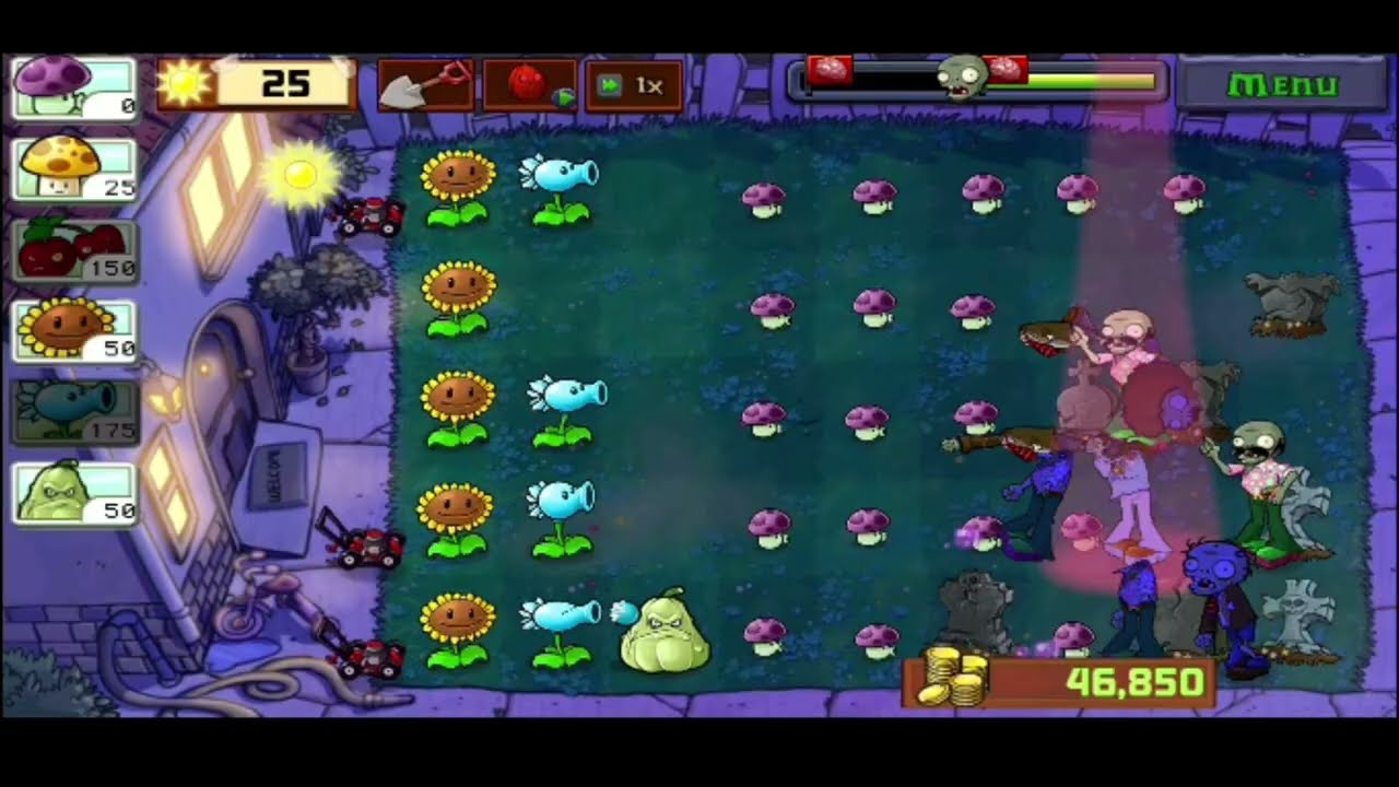Zombie Dance Beraksi Bersama Teman temannya, Adventure 2 - Level 8​ #Zombies #pvz #gaming #plants 