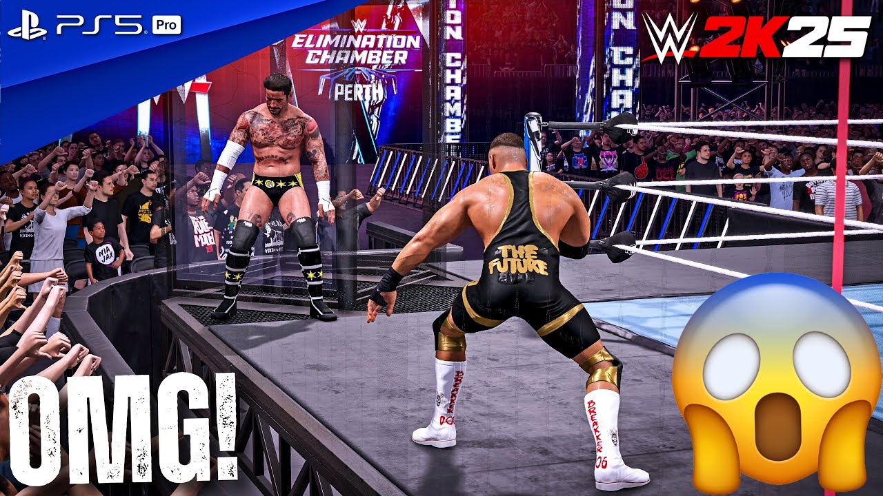 WWE 2K25 &mdash; Elimination Chamber Match (Брейкер против Панка против Макинтайра против Гантера проти...