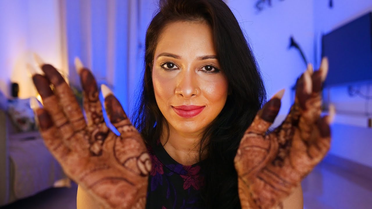 ASMR| Hypnotism with Henna Hands and Ear to Ear Soft Spoken