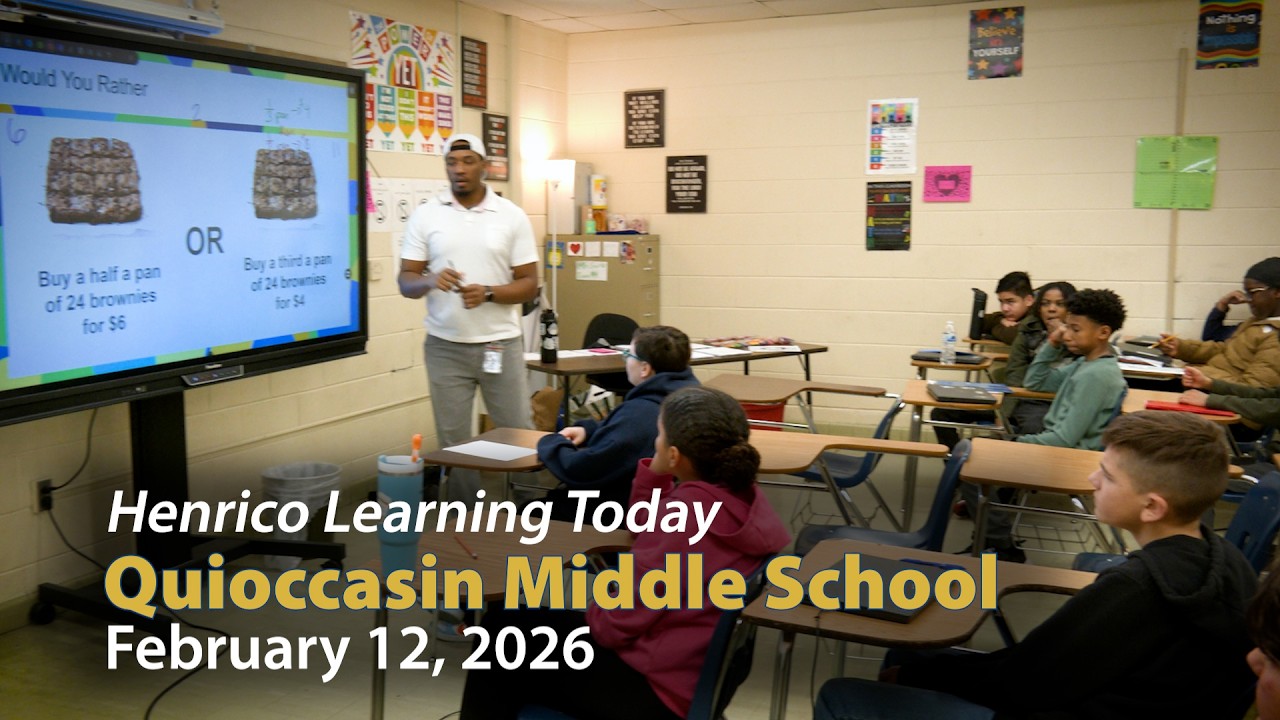 Henrico Learning Today - Quioccasin Middle School - February 12, 2026