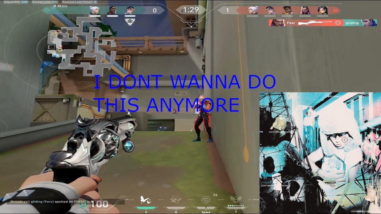 I DONT WANNA DO THIS ANYMORE - Re6ce(valorant montage)