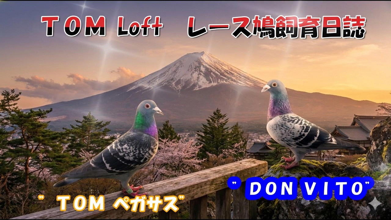 26 03 14（土）鳩のリアルタイム飛翔実験開始
