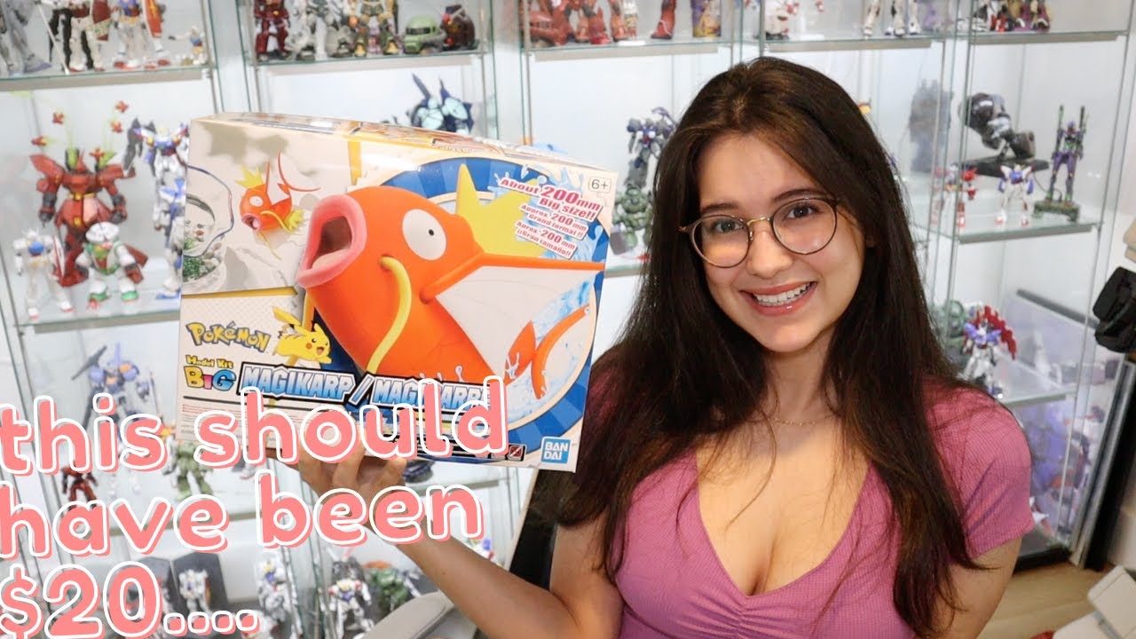 Bandai Magikarp Model Kit Review!