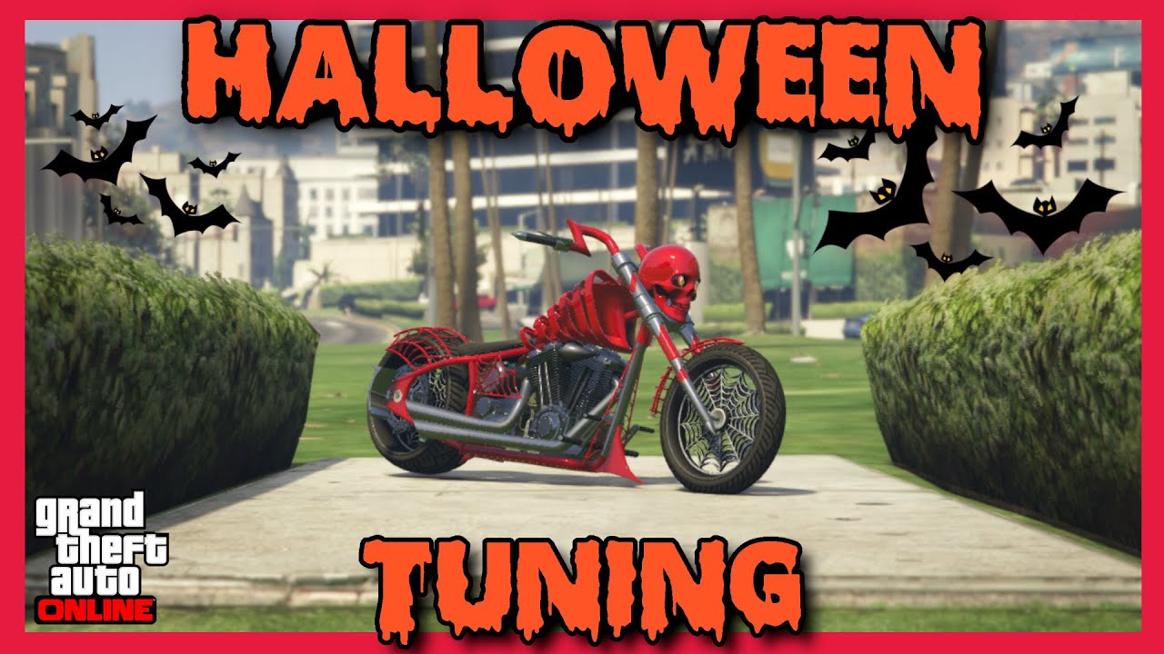 🎃 Bike TUNING & TEST Lcc Sanctus - Halloween DLC GTA 5 Online PS4 Kraft90